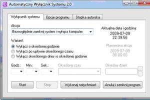 Automatyczne zamykanie Windows i wyłączanie komputera