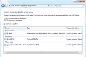 Windows Vista: problem z odnośnikami zawierającymi adres e-mail