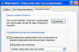 Współdzielenie połączenia internetowego