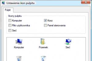 Windows Vista: przywracanie ikon usuniętych z pulpitu