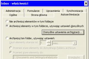 Porządek w skrzynce pocztowej