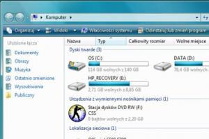 Windows Vista: błąd zapisu pliku w katalogu głównym dysku