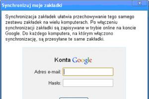 Jak synchronizować różne instalacje Chrome?