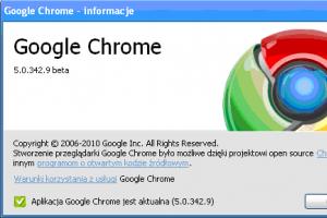 Jak instalować aktualizacje Chrome?