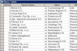 Access - tworzenie kwerendy wybierającej w widoku projektu cz. 1