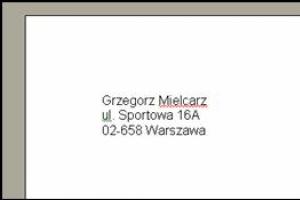 W jaki sposób wyrównać w jednym wierszu część tekstu do prawej a inną część do lewej strony?