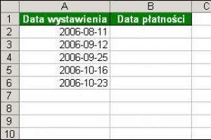 Sprawne wyznaczanie terminów płatności