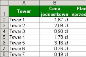 Szybka zmiana wartości bez użycia formuł