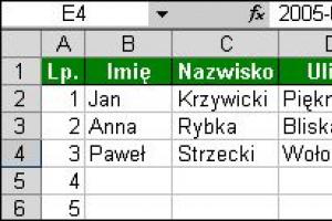 Problem z ukośnikiem - data zamiast numeru domu