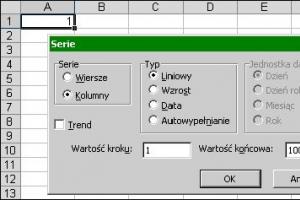 Jak szybko ponumerować 10 000 wierszy?