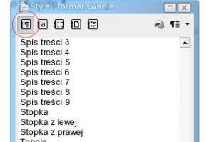 Zarządzanie stylami w OpenOffice Writer - Style akapitów cz. 1