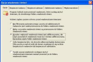 Usuwanie spamu z poczty - funkcja Wiadomości-śmieci w Outlook 2003