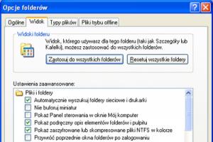 Wyświetlanie rozszerzeń plików w Eksploratorze Windows